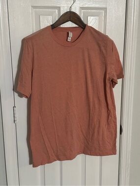 Bella Canvas Woman’s Short Sleeve Crewneck Tee in Dusty Coral